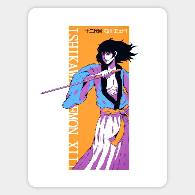 Ishikawa Goemon XIII Sticker by Chofy87